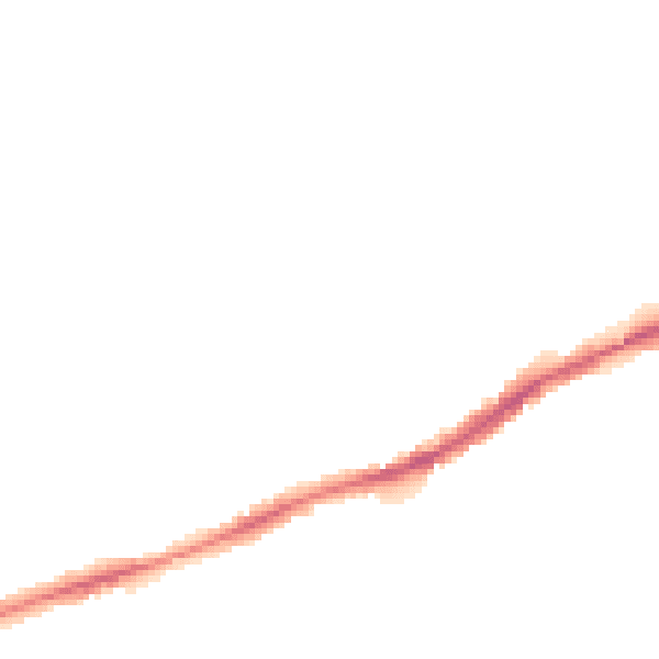 Night-time road noise heatmap for CV34 5NL