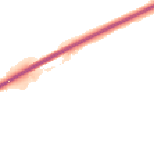 Night-time road noise heatmap for CV34 5SD