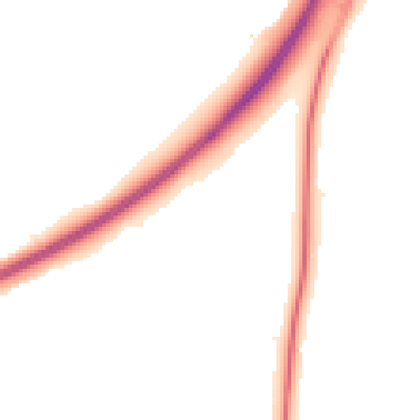 Night-time road noise heatmap for CV34 5YB