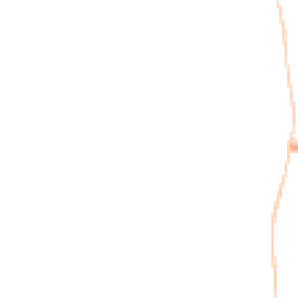 Night-time road noise heatmap for CV34 6FW