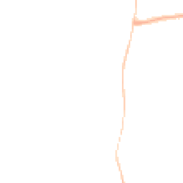 Night-time road noise heatmap for CV34 6GE