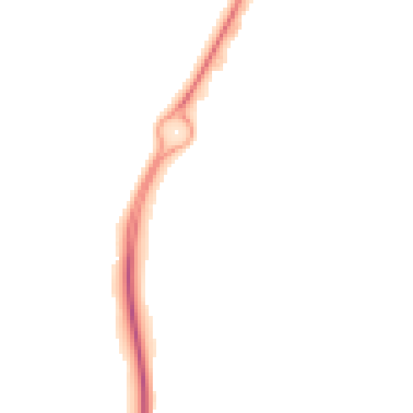 Night-time road noise heatmap for CV34 7AW