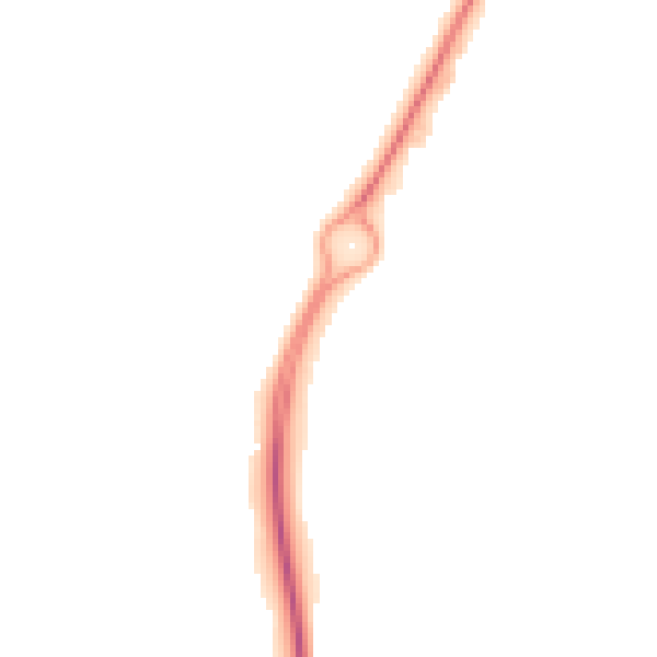 Night-time road noise heatmap for CV34 7BB