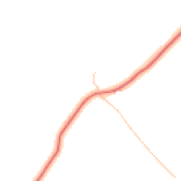 Daytime road noise heatmap for CV35 0EQ