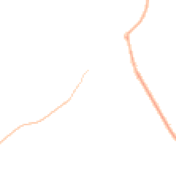 Night-time road noise heatmap for CV35 0EW