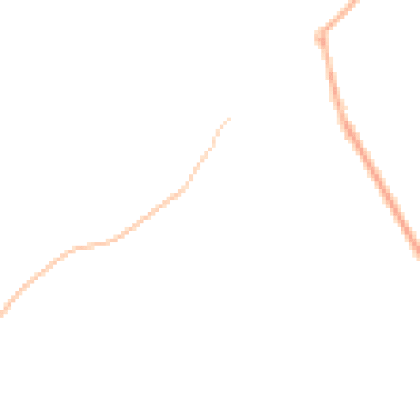 Night-time road noise heatmap for CV35 0FL