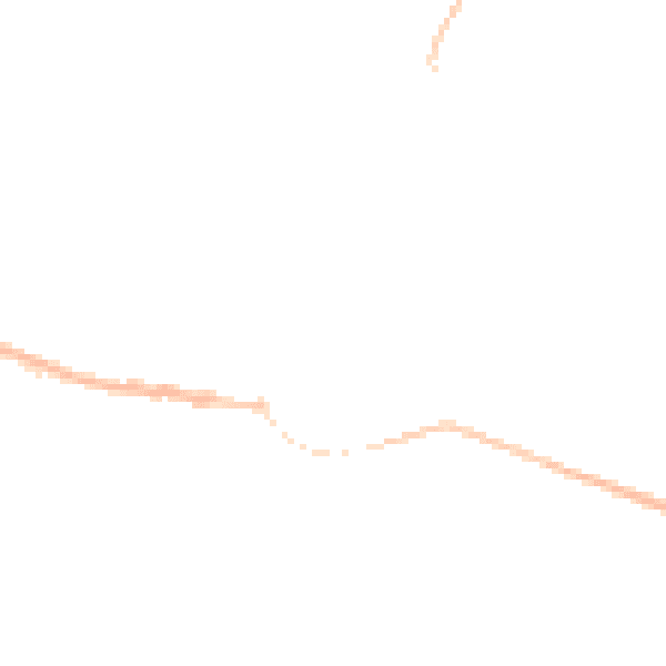 Night-time road noise heatmap for CV35 0LX