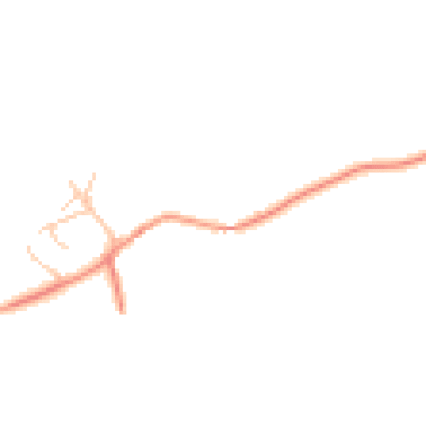 Daytime road noise heatmap for CV35 0NB