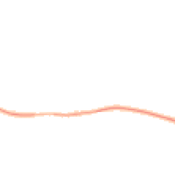 Night-time road noise heatmap for CV35 0PN