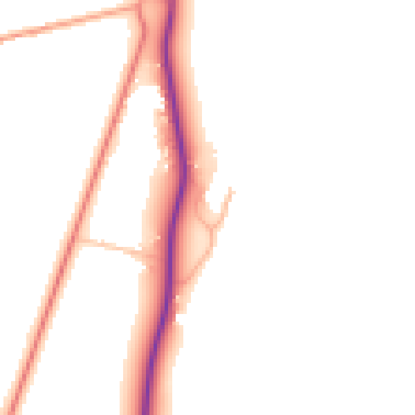 Daytime road noise heatmap for CV35 7HF