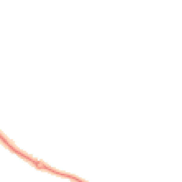 Night-time road noise heatmap for CV35 7SX
