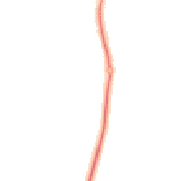 Night-time road noise heatmap for CV35 9UN