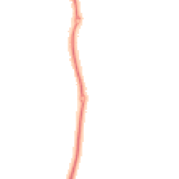 Night-time road noise heatmap for CV35 9UU
