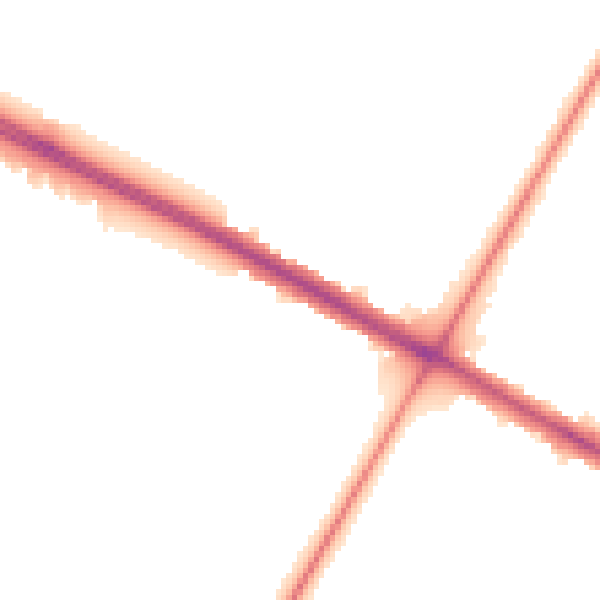 Night-time road noise heatmap for CV4 7AW