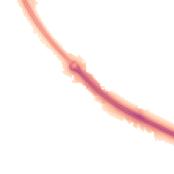 Night-time road noise heatmap for CV4 7BA
