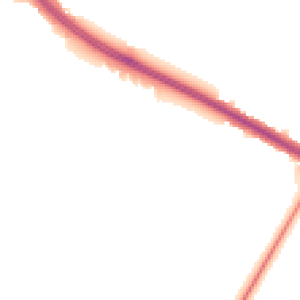 Night-time road noise heatmap for CV4 7BP