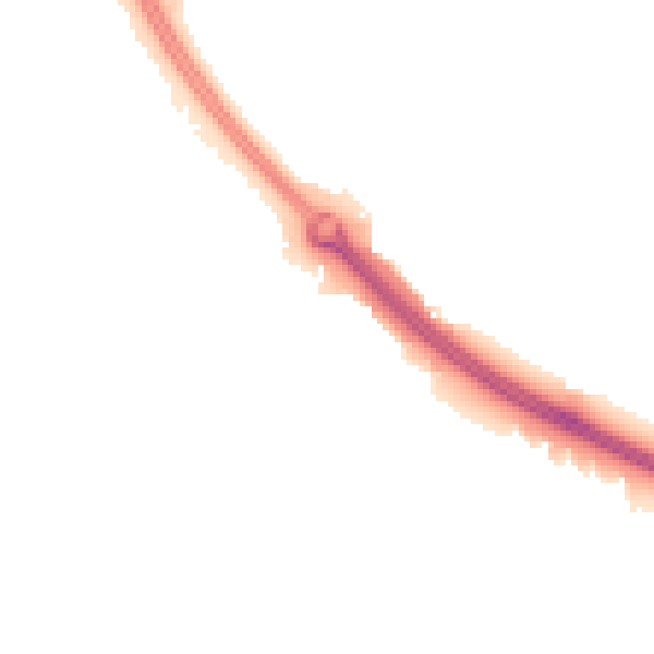 Night-time road noise heatmap for CV4 8GF