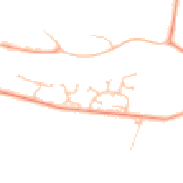 Daytime road noise heatmap for CV4 8JX