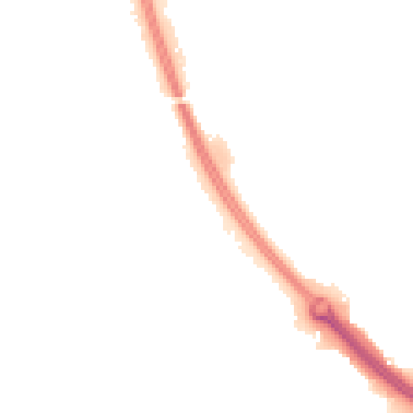 Night-time road noise heatmap for CV4 8LL