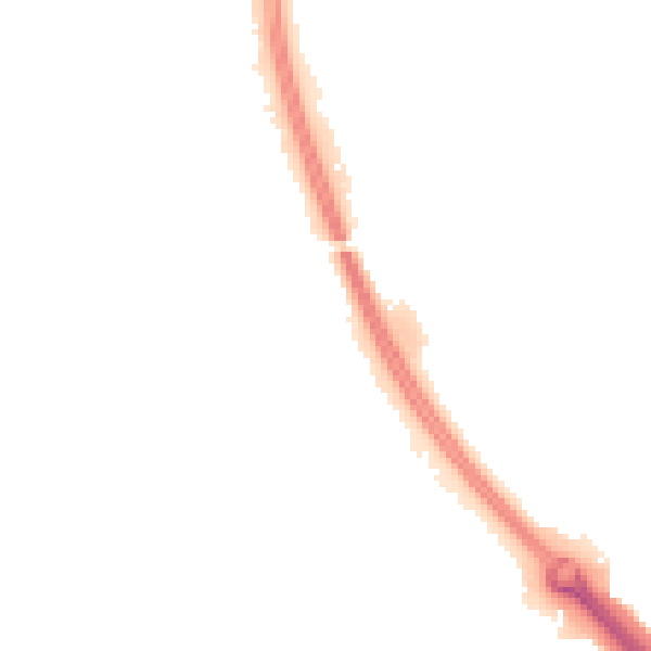 Night-time road noise heatmap for CV4 8NA