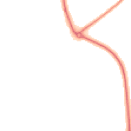 Night-time road noise heatmap for CV47 0ES