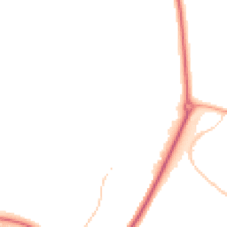 Night-time road noise heatmap for CV47 0HB