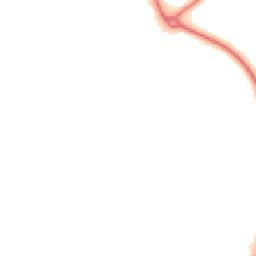 Night-time road noise heatmap for CV47 0JT