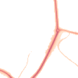 Night-time road noise heatmap for CV47 1FD