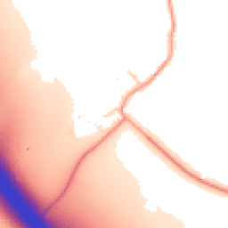 Daytime road noise heatmap for CV47 2AU