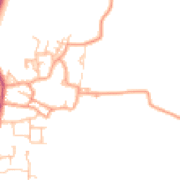 Daytime road noise heatmap for CV47 2RH