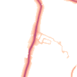 Daytime road noise heatmap for CV47 2SH