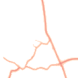 Daytime road noise heatmap for CV47 7SW