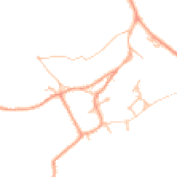 Daytime road noise heatmap for CV47 8FL