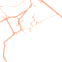 Daytime road noise heatmap for CV47 8JB