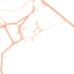Daytime road noise heatmap for CV47 8LT