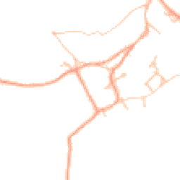 Daytime road noise heatmap for CV47 8NX