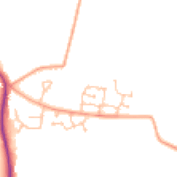 Daytime road noise heatmap for CV47 9AA