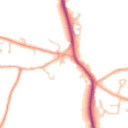 Daytime road noise heatmap for CV47 9PQ
