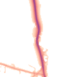 Daytime road noise heatmap for CV47 9PY