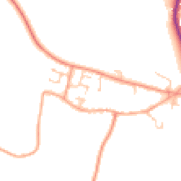 Daytime road noise heatmap for CV47 9QD