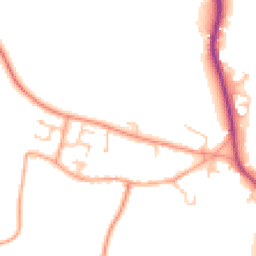 Daytime road noise heatmap for CV47 9QG