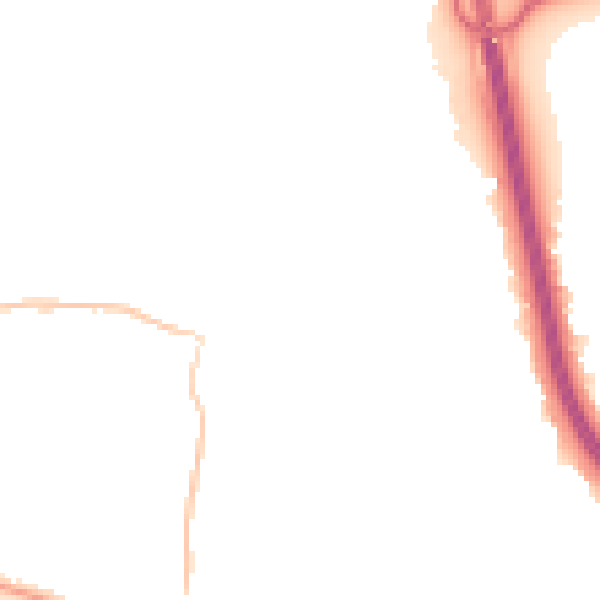 Night-time road noise heatmap for CV5 7PJ