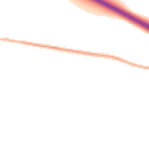 Night-time road noise heatmap for CV5 9AT