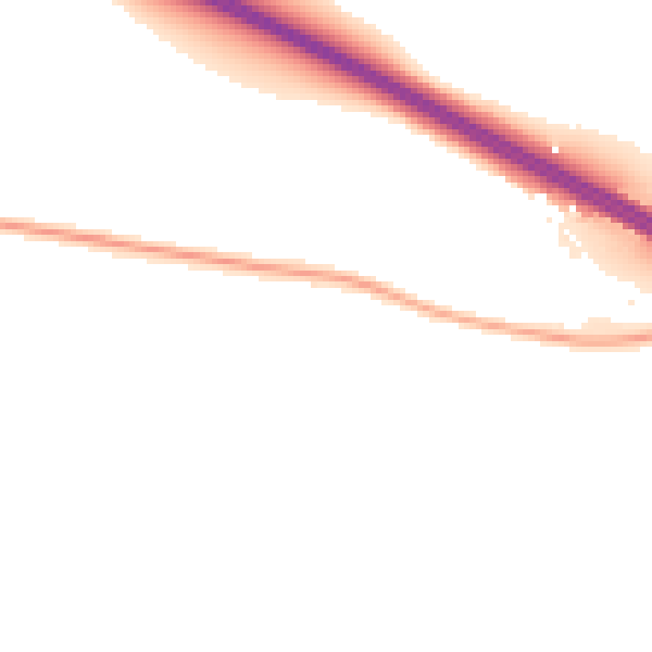 Night-time road noise heatmap for CV5 9QG