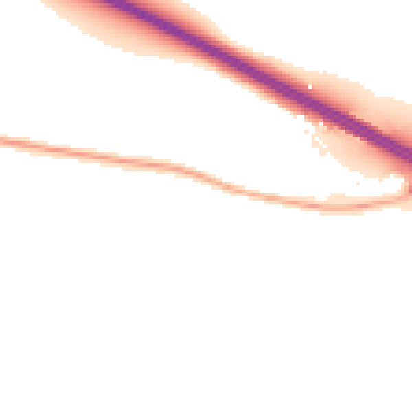 Night-time road noise heatmap for CV5 9QQ