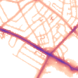 Daytime road noise heatmap for CV6 1BP