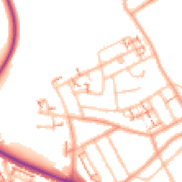 Daytime road noise heatmap for CV6 1FW