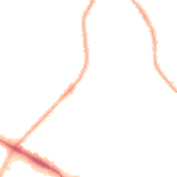 Night-time road noise heatmap for CV6 1HP