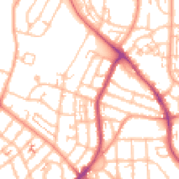 Daytime road noise heatmap for CV6 1HY
