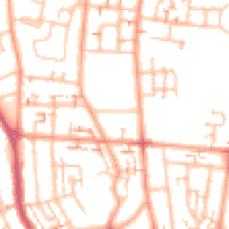 Daytime road noise heatmap for CV6 2FD